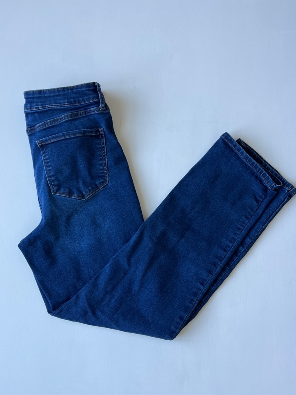NINE WEST Slim Straight Women’s Dark Blue Jeans size 10 - Picture 7 of 7